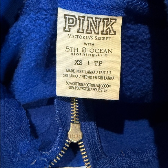 Victorias Secret PINK Kentucky Wildcats Quarter-Zip Sweatshirt Size XS - Picture 5 of 7